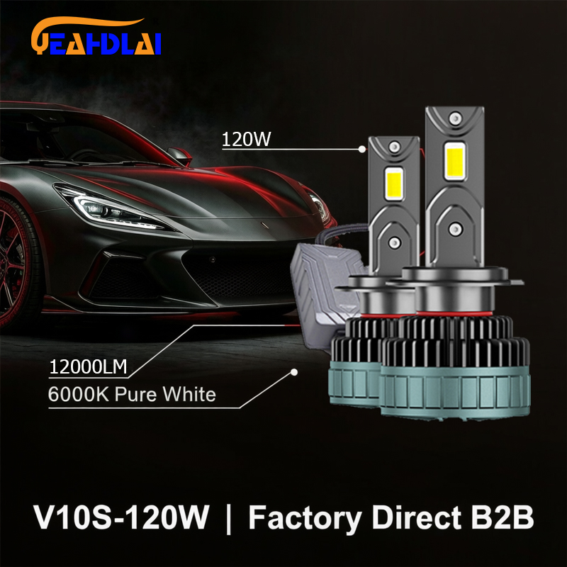 YEAHDLAI V10S-120W LED headlight bulb